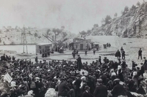 La manifestation de 1910